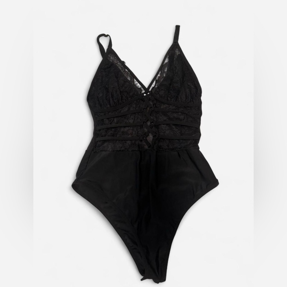 Black Lace Bodysuit
